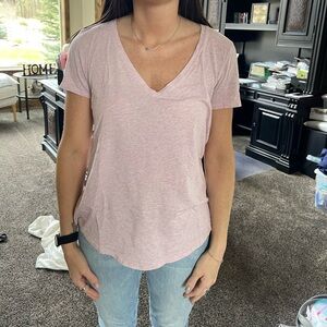 Pink Athletic T Shirt